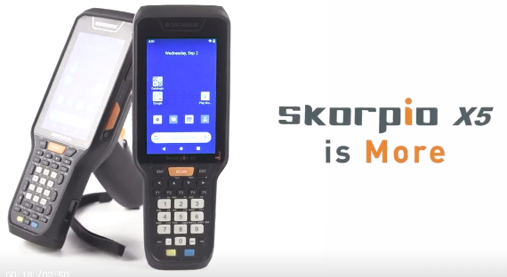 重磅來襲|Skorpio X5移動終端 - 增強可追溯性，提高生產(chǎn)力！