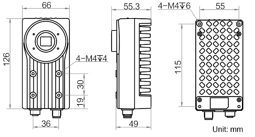 ?？礗D6000系列 MV-ID6200EM-00C-NNG 2000 萬(wàn)像素外形尺寸.png